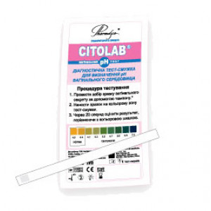 Вагінальний pH тест CITOLAB №1