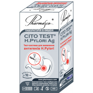 Экспресс-тест для определения антигена Хеликобактер Пилори CITO TEST H.Pylori Ag