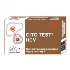 Експрес-тест на антитіла до вірусу гепатиту C CITO TEST HCV