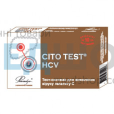 Экспресс-тест на антитела к вирусу гепатита C CITO TEST HCV