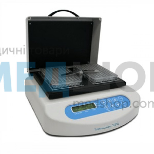 Термошейкер на 2 планшети HTI Immunochem-2200-2 | Обладнання для імуноферментного аналізу