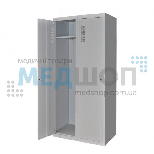 Шкаф для халатов медицинский двухстворчатый ШХМ-2 | Шкафы