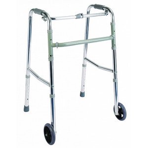 Ходунки, шагающие, складные, с колесиками Karadeniz Medical PR-441