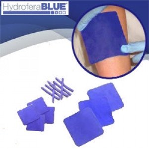 Бактеріостатична дренажна пов'язка з посиленою абсорбцією Hydrofera Blue