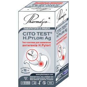 Экспресс-тест для определения антигена Хеликобактер Пилори CITO TEST H.Pylori Ag