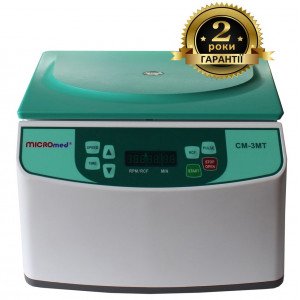 Центрифуга лабораторна MICROmed СМ-3МТ на 24 проб.