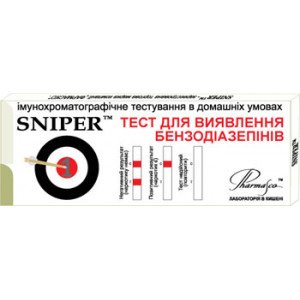 Експрес-тест на бензодіазепіни SNIPER