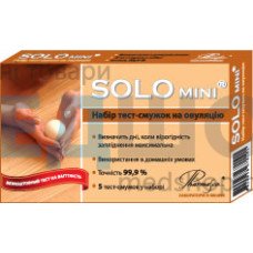 Набор из 5 тест-полосок на овуляцию SOLO-mini